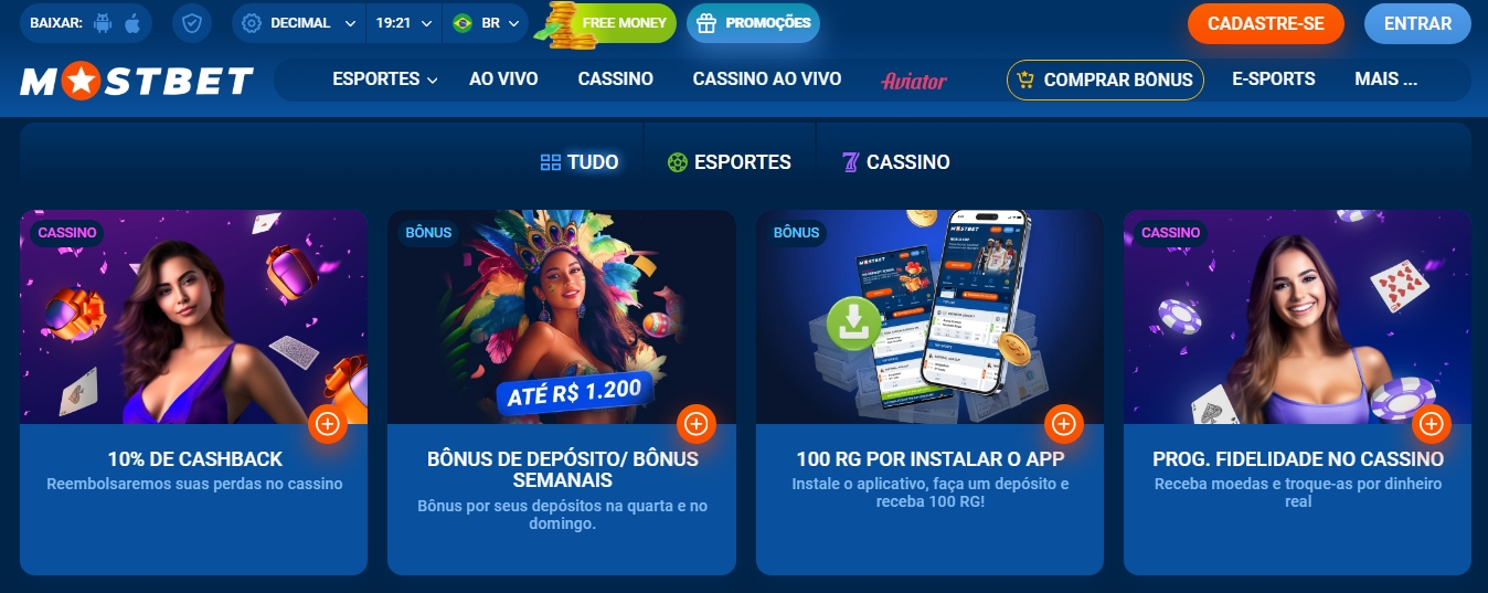 mostbet casino bonus